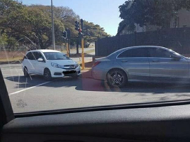 Screenshot of illegal parking in Everything Glenwood Durban Facebook page