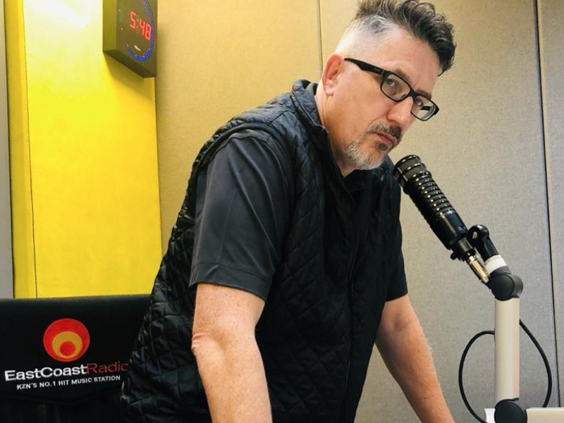 Darren Maule in the new ECR studios / Instagram