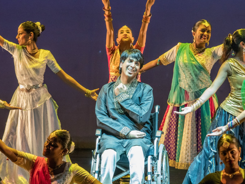 bollywood dancer wheelchair beautiful news