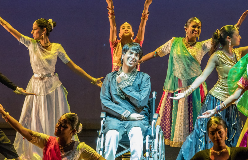 bollywood dancer wheelchair beautiful news