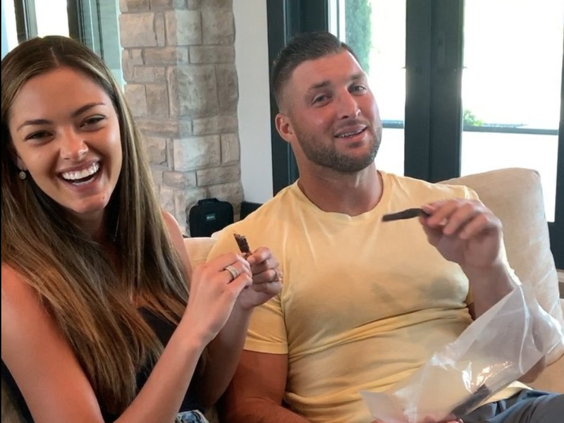 Demi and Tim Tebow / Instagram