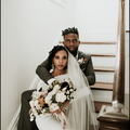 Couple getting married