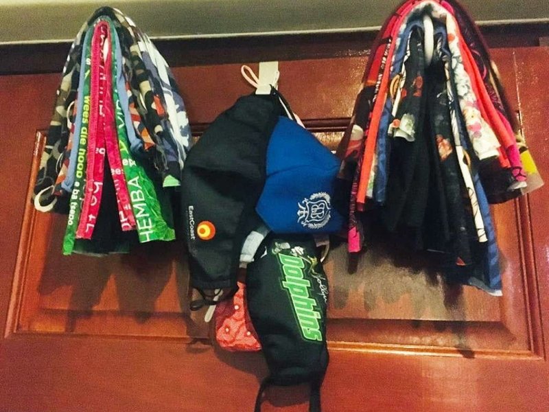Darren's buff and mask collection