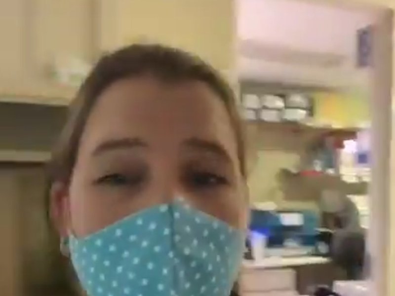 Scientists show behind the scenes footage of developing a Covid-19 vaccine