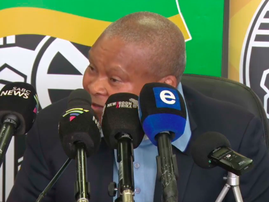 Bushy Maape as he's announced as North West premier elect August 2021