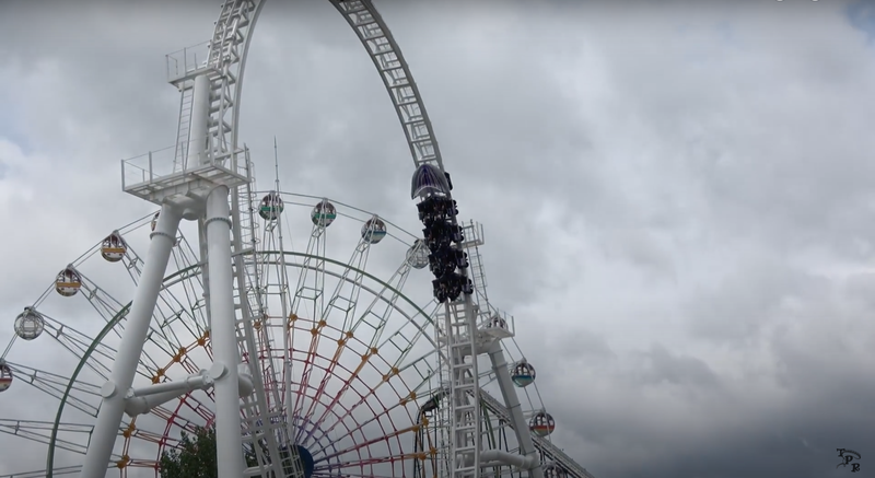 World's fastest rollercoaster Do-Dodonpa in Fujiyoshida