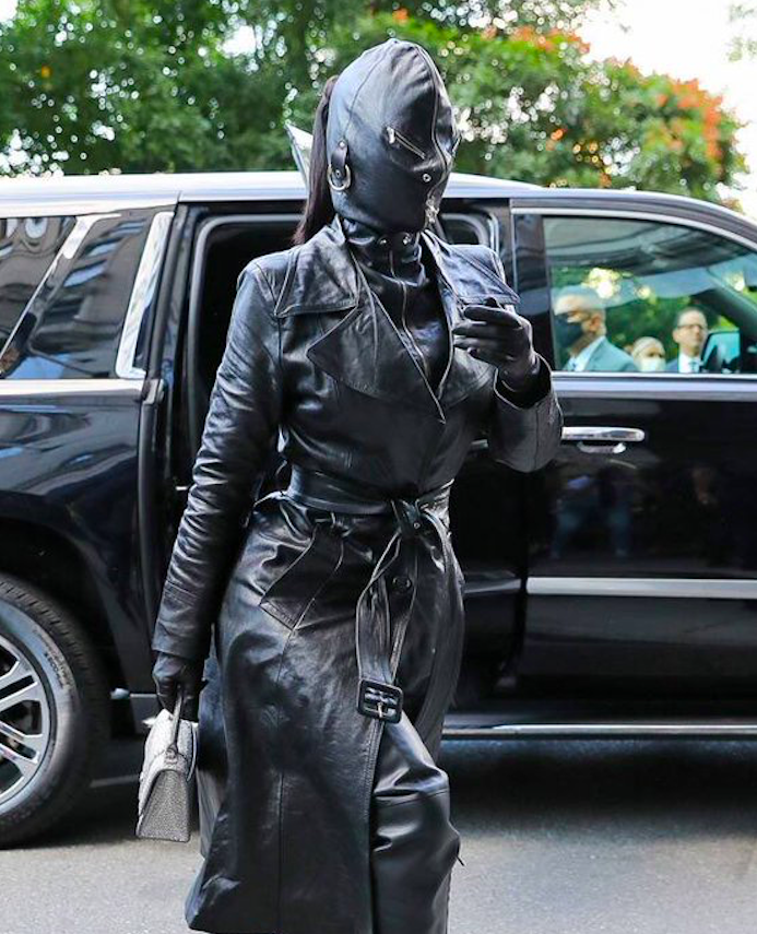 Kim Kardashian's Latest All-Black Outfit Has a Unique Detail