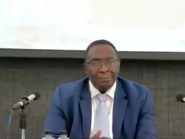Gauteng Judge President Dunstan Mlmabo at JSC interview for Chief Justice February 2022
