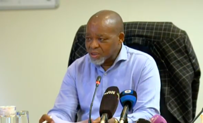 Gwede Mantashe briefing on state capture report March 2022