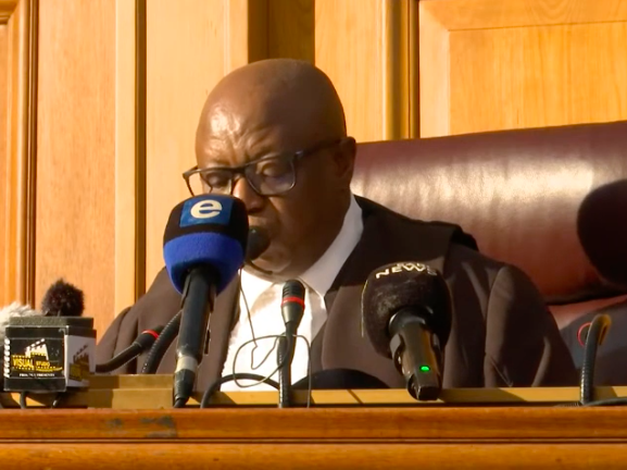 Judge Motsamai Makume handing dow judgement in Neil inquest inquest