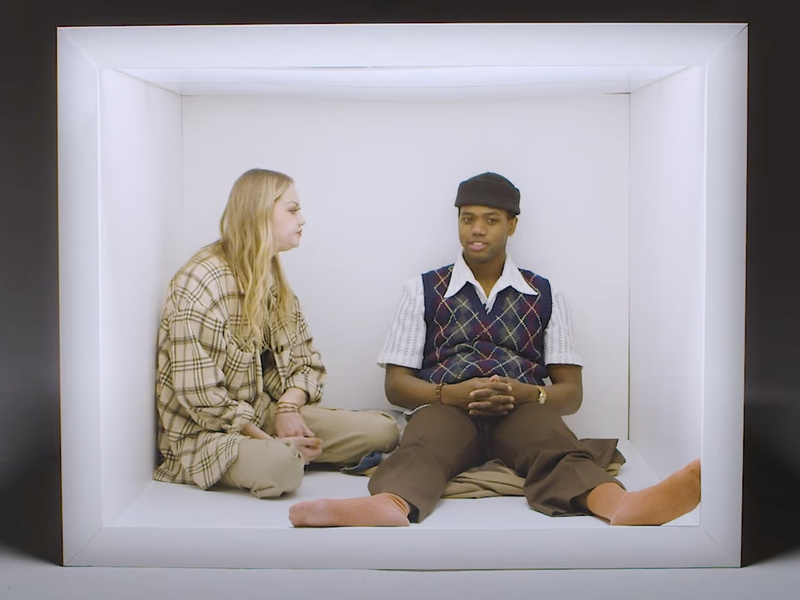 Trapped in a box for 12 hours with a blind date