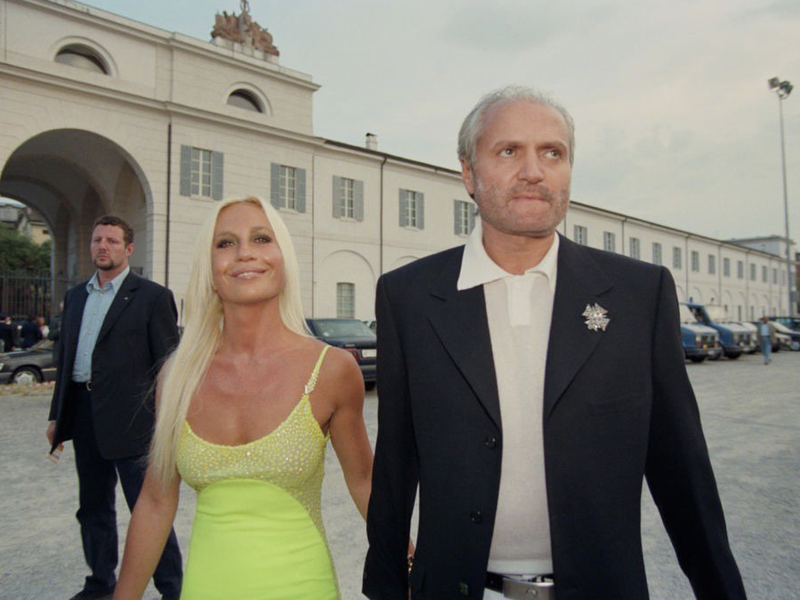 Gianni Versace & Donatella Versace