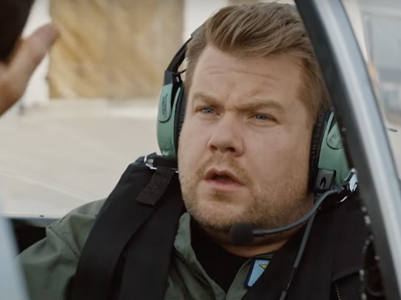 WATCH: Tom Cruise forces James Gordon to try Top-Gun stunts and this is what happened...