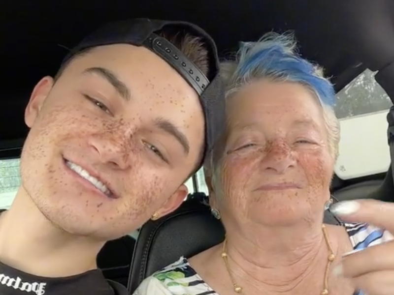 Teenager who is 19 dates proposes to the 'love of his life' that is a 76 year old