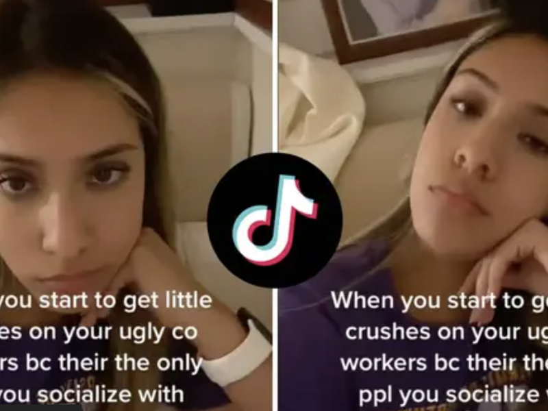 This woman shares the intimate details of her a crush on "ugly co-workers"...