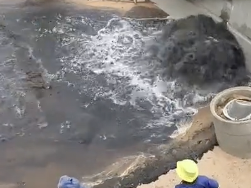 SEWAGE SPILL UMHLNAGA SEP 2022