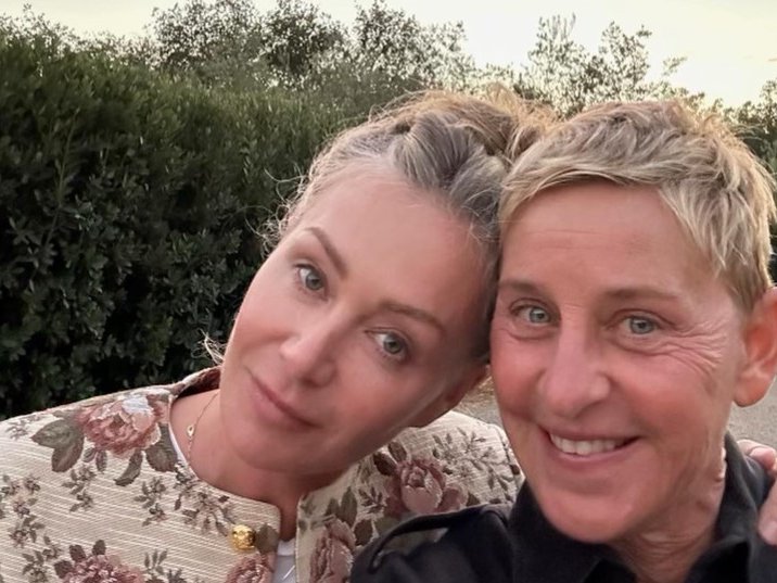 Ellen DeGeneres and Portia de Rossi