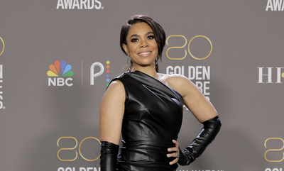 Hilarious moment Regina Hall refers to herself as 'Mrs Pitt'