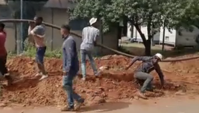 Thieves dig trench, steal copper cables in front of Reiger Park police ...