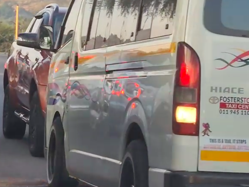 Taxi driver Ford bakkie