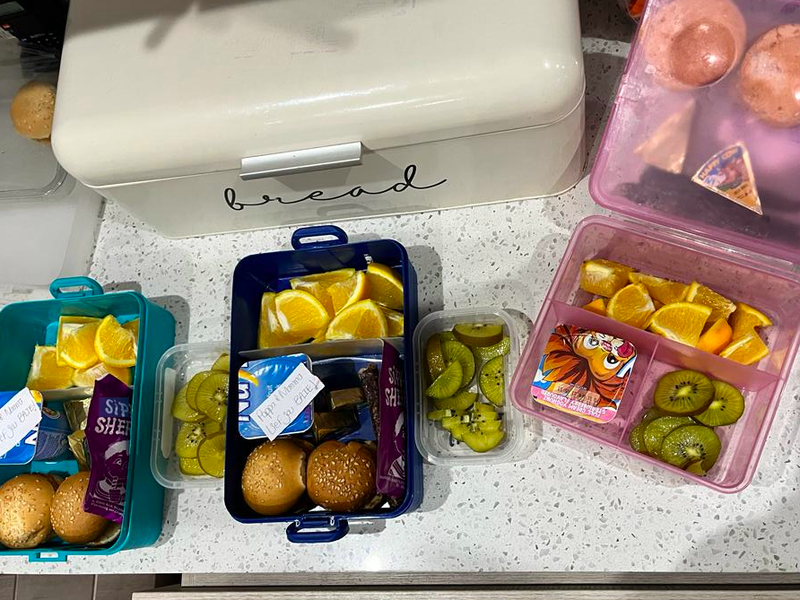 SA School lunch boxes