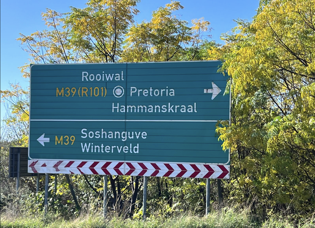 Hammanskraal, Soshanguve en Rooiwal padteken (FOTO: Jacaranda FM Newswatch