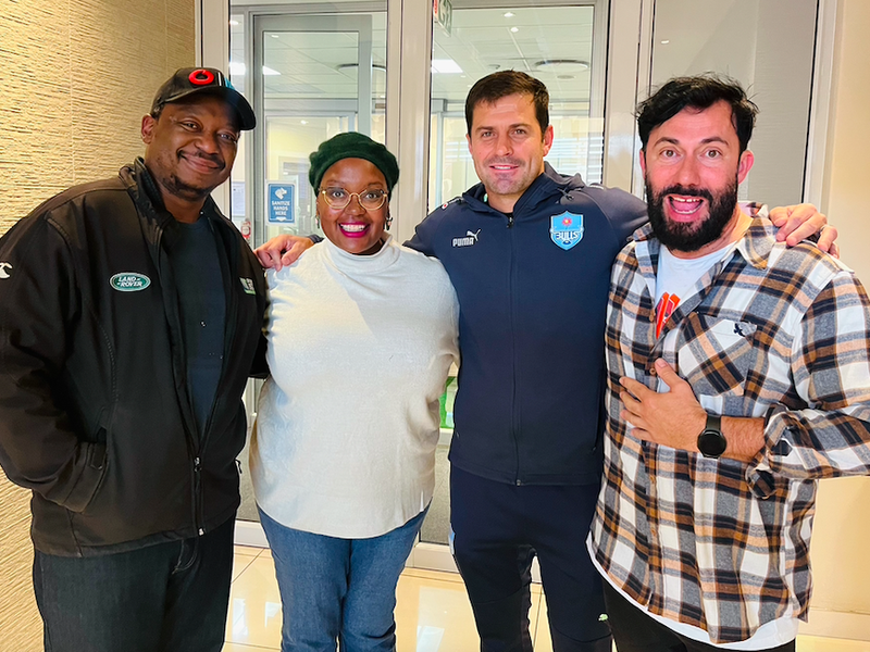 Breakfast with Martin Bester and Morné Steyn