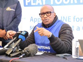 Gauteng Education MEC Matome Chiloane