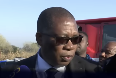 Lesufi: ‘Heartbreaking’ scenes at Angelo informal settlement