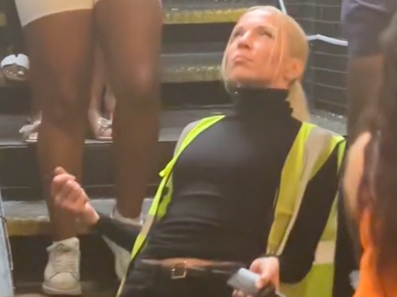 VIDEO: Security guard goes viral for her dance moves
