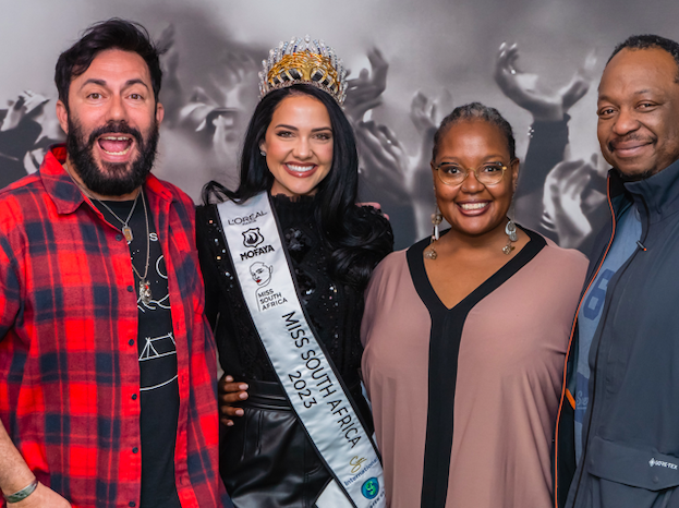 Breakfast with Martin Bester and Natasha Joubert