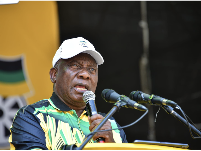 ANC president Cyril Ramaphosa