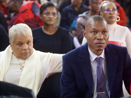 Kabelo Gwamanda and Margaret Arnolds