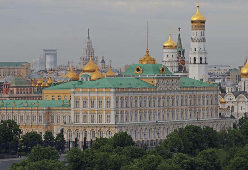 The Kremlin in Russia
