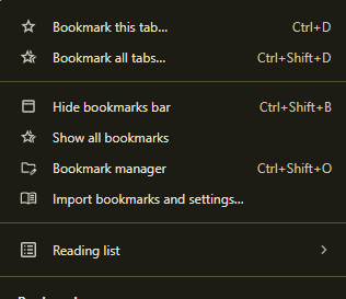 Bookmark this tab