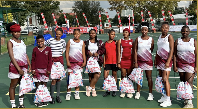 R13,100 sponsorship helps school netball team dream big