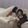 Selena Gomez and Benny Blanco take a selfie on their wedding day