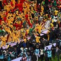 Senegal supporters clash during the Africa Cup of Nations