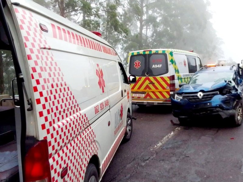 Several injured in N3 crash