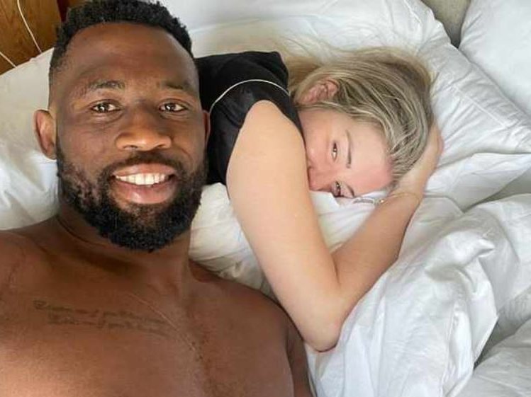 Taking to Instagram, Rachel shared a selfie of the two in bed alongside the caption, “We got the BEST surprise yesterday".