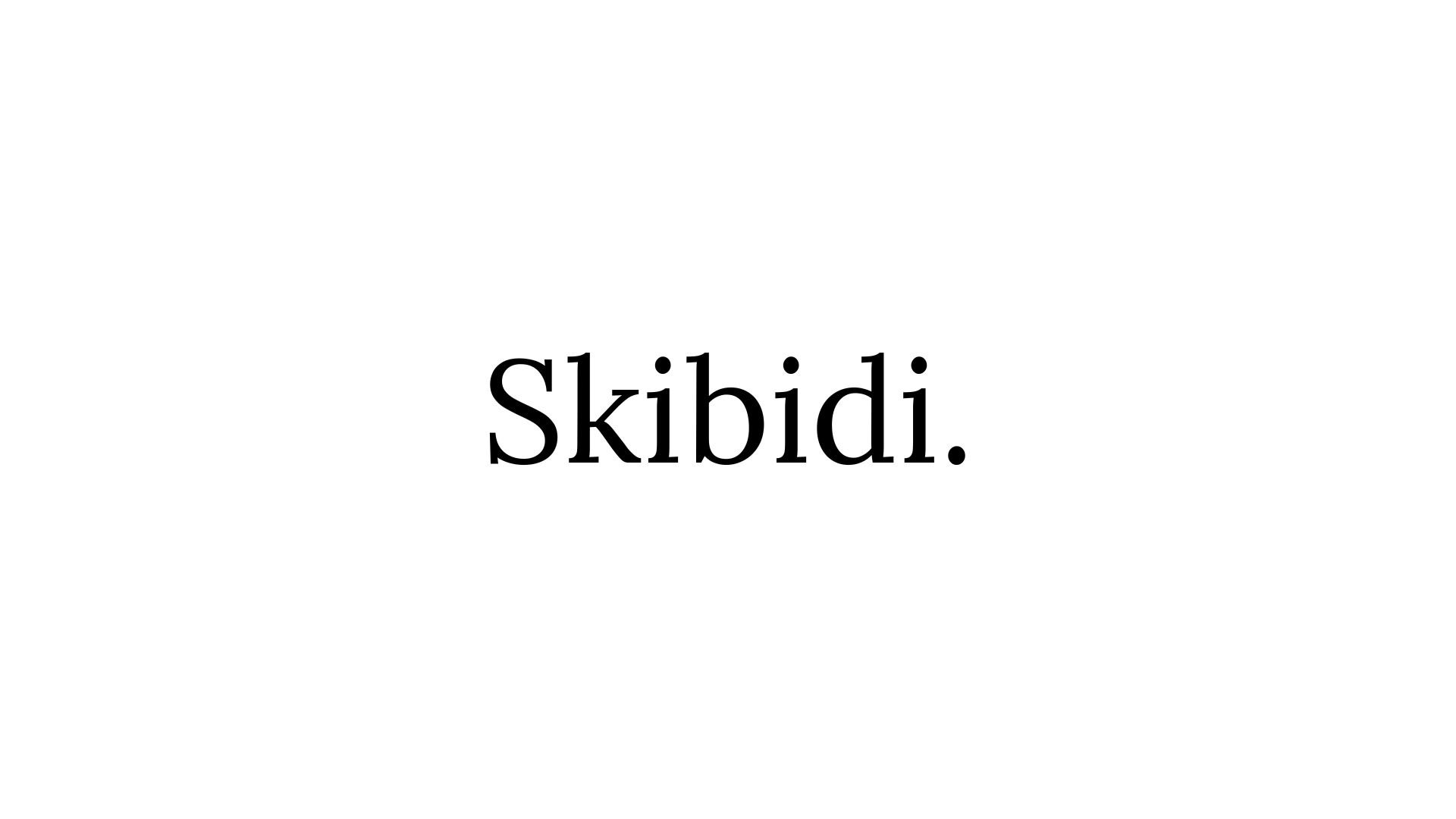 Skibidi Oxford