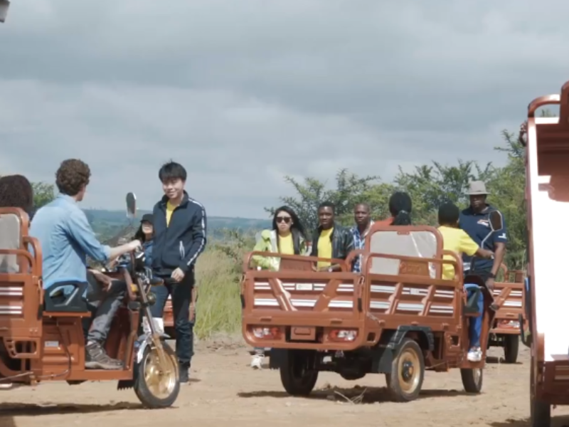 Solar powered tricycles for Zimbabwean women in the rural areas