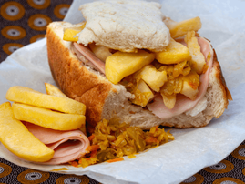 South African Kota sandwich