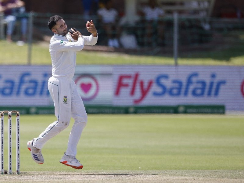 Proteas spinner Keshav Maharaj