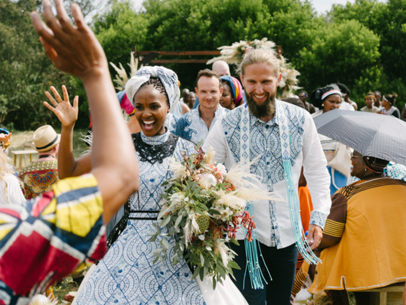 South African wedding