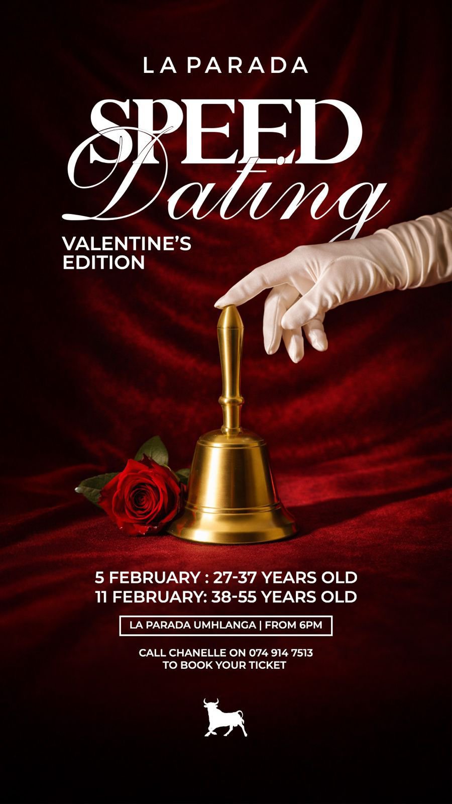 Speed dating event details