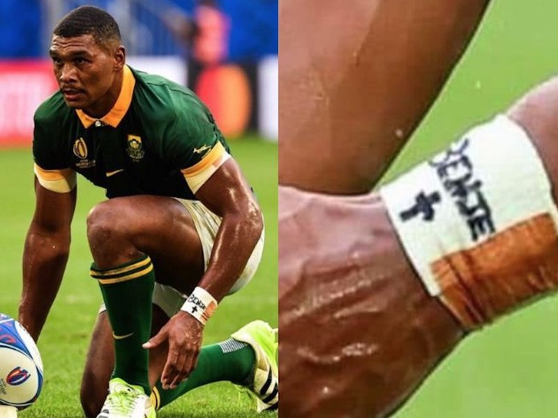 Springbok Damian Willemse dedicates win to paralysed friend