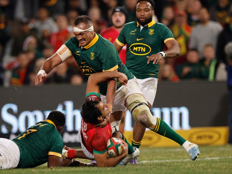 Springbok captain Salmaan Moerat