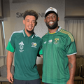 Ronwen Williams and Siya Kolisi