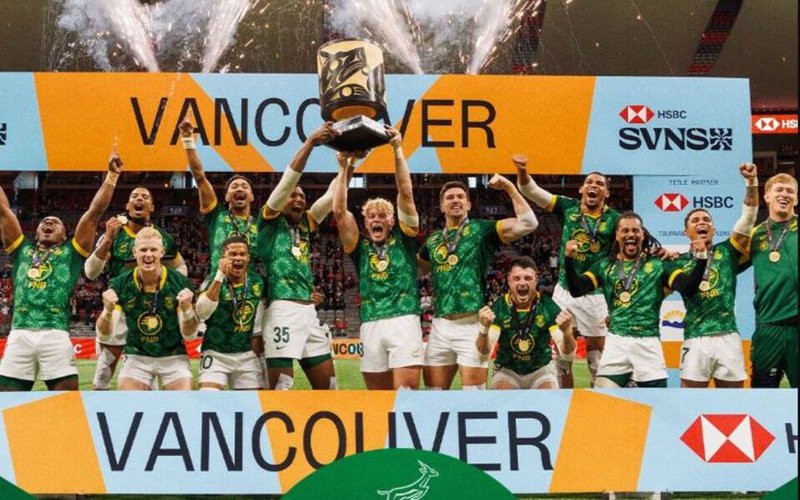 Springbok Sevens Vancouver win